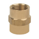 Socket Brass 3/8" Female x 3/8" Female