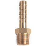 Hose Tail Brass 3/4" Male x 1/2" Tail