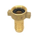 Nut & Tail Brass 1/4" Female x 5/6" Tail