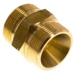 Nipple Brass 1" Male x 1" Male