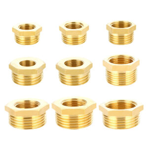 Reducing Bush Brass 1/8" Female x 1/4" Male